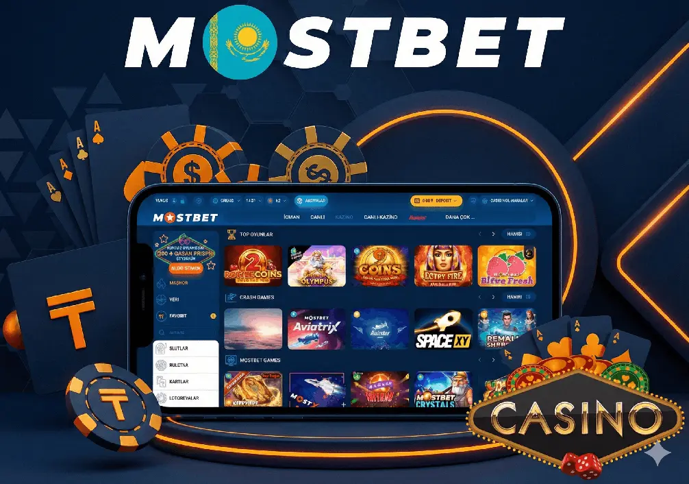 Mostbet Kazakhstan - Лицензионное казино и букмекер с поддержкой тенге